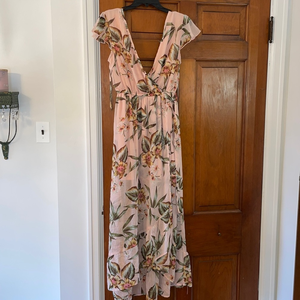 Floral maxi dress